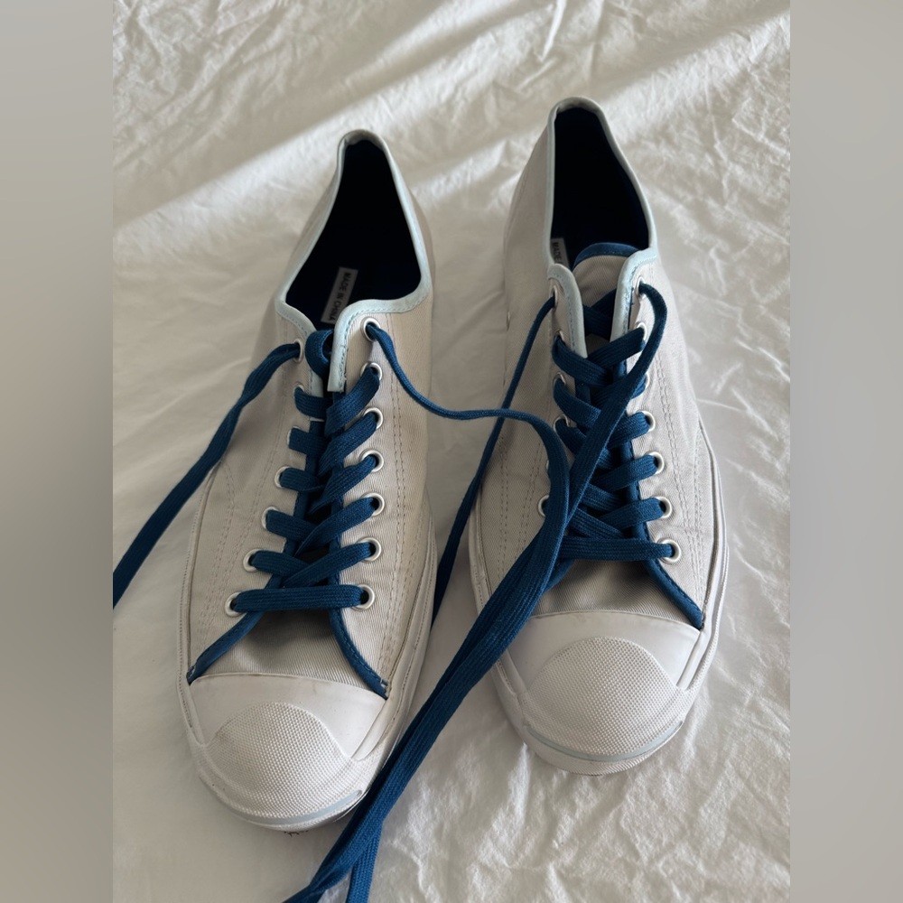 Converse Jack Purcell “The One With The Wedge” Unisex Sneakers Size M 10 /W 11.5